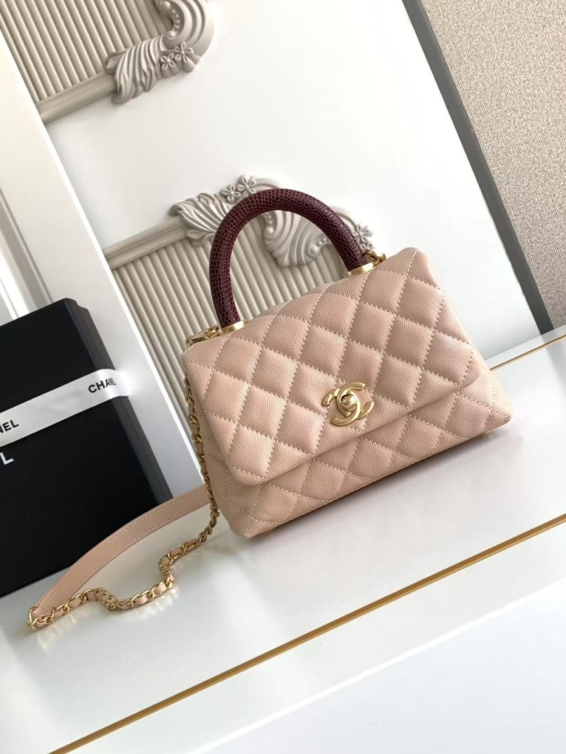 Ch**el top handle bags